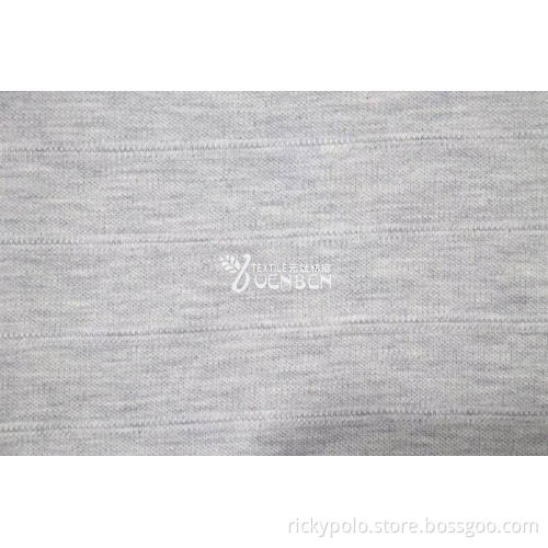 100%Cotton Jacquard Fabric With Jacquard Collar Men Shirt